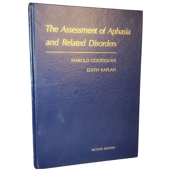 Assessment of Aphasia and Related Disorders 2nd Ed. by Harold Goodglass, Ph.D. - Picture 1 of 16